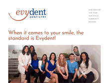 Tablet Screenshot of evydent.com